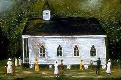 Grandma's Church by Ted Ellis