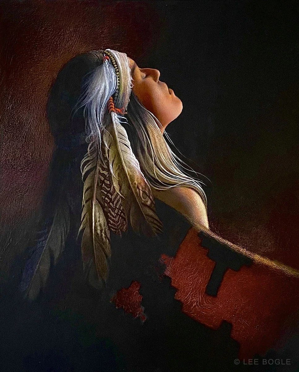 Into The Light by Lee Bogle — Giclee On Canvas