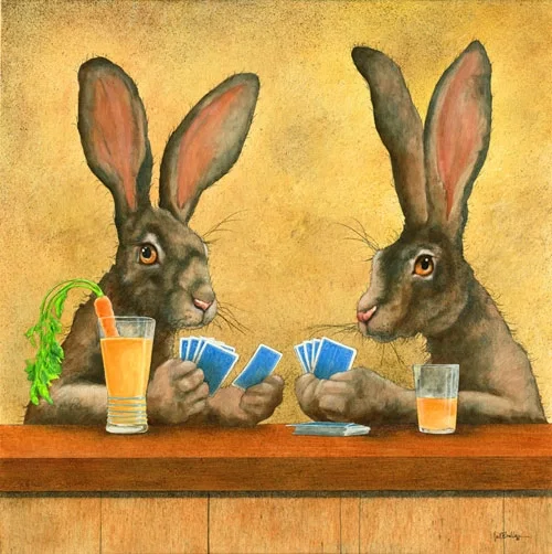 A Pair Of Jacks, by Will Bullas — Limited Edition Canvas