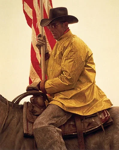Waiting For The Grand Entry by James Bama — Limited Edition Canvas