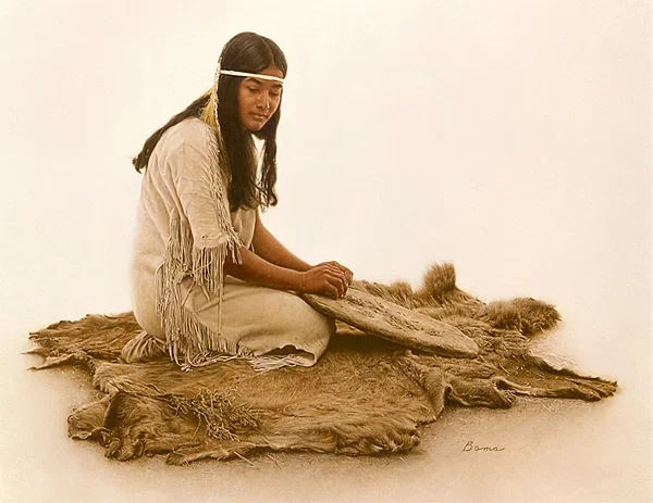 Sage Grinder by James Bama — Giclee On Canvas Artist Proof