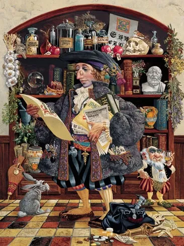 THE OATH by James Christensen — Lithograph