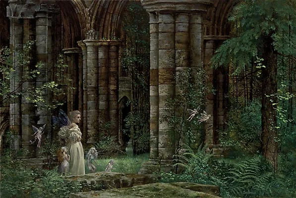 Queen Mab In The Ruins Limited Edition Print by James Christensen — Giclee On Paper Artist Proof
