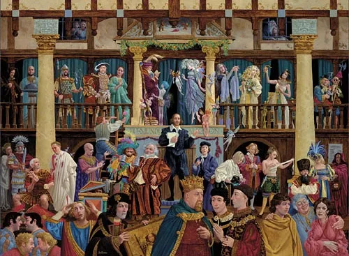 James Christensen - All The World's A Stage Artist Proof
