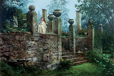 Garden Rendezvous Limited Edition Print by James Christensen
