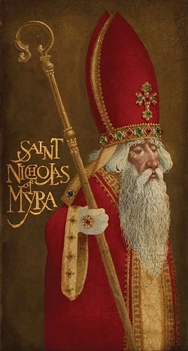 St. Nicholas Of Myra by James Christensen — Limited Edition Canvas