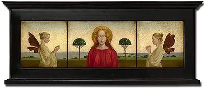 Madonna With Two Angels Framed by James Christensen — Limited Edition Canvas