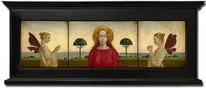 James Christensen - Madonna With Two Angels Framed