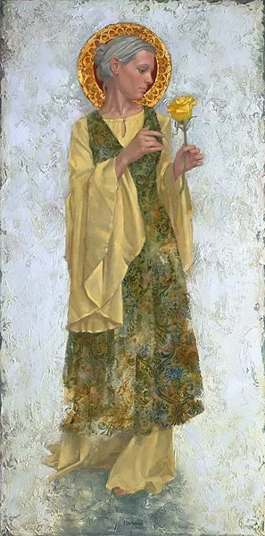 The Yellow Rose by James Christensen — Canvas