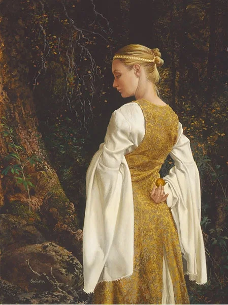 The Golden Ball by James Christensen — Canvas