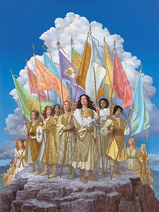 Arise and Shine Forth OPEN EDITION by James Christensen — Canvas
