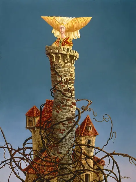 James Christensen - Princess in the Tower