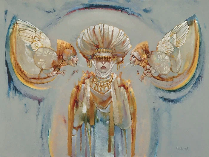 Still Small Voices by James Christensen — Giclee On Canvas
