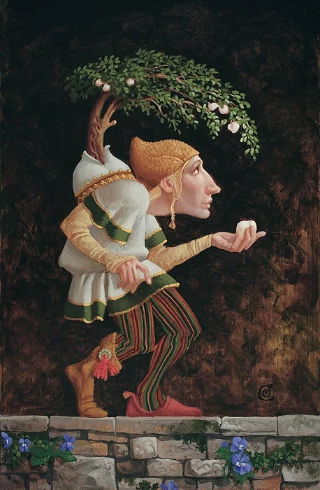The Fruits of Adversity by James Christensen — Giclee On Canvas