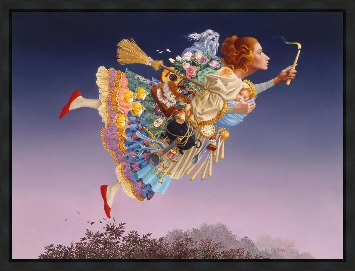 The Responsible Woman Gallery Wrap by James Christensen — Giclee On Canvas