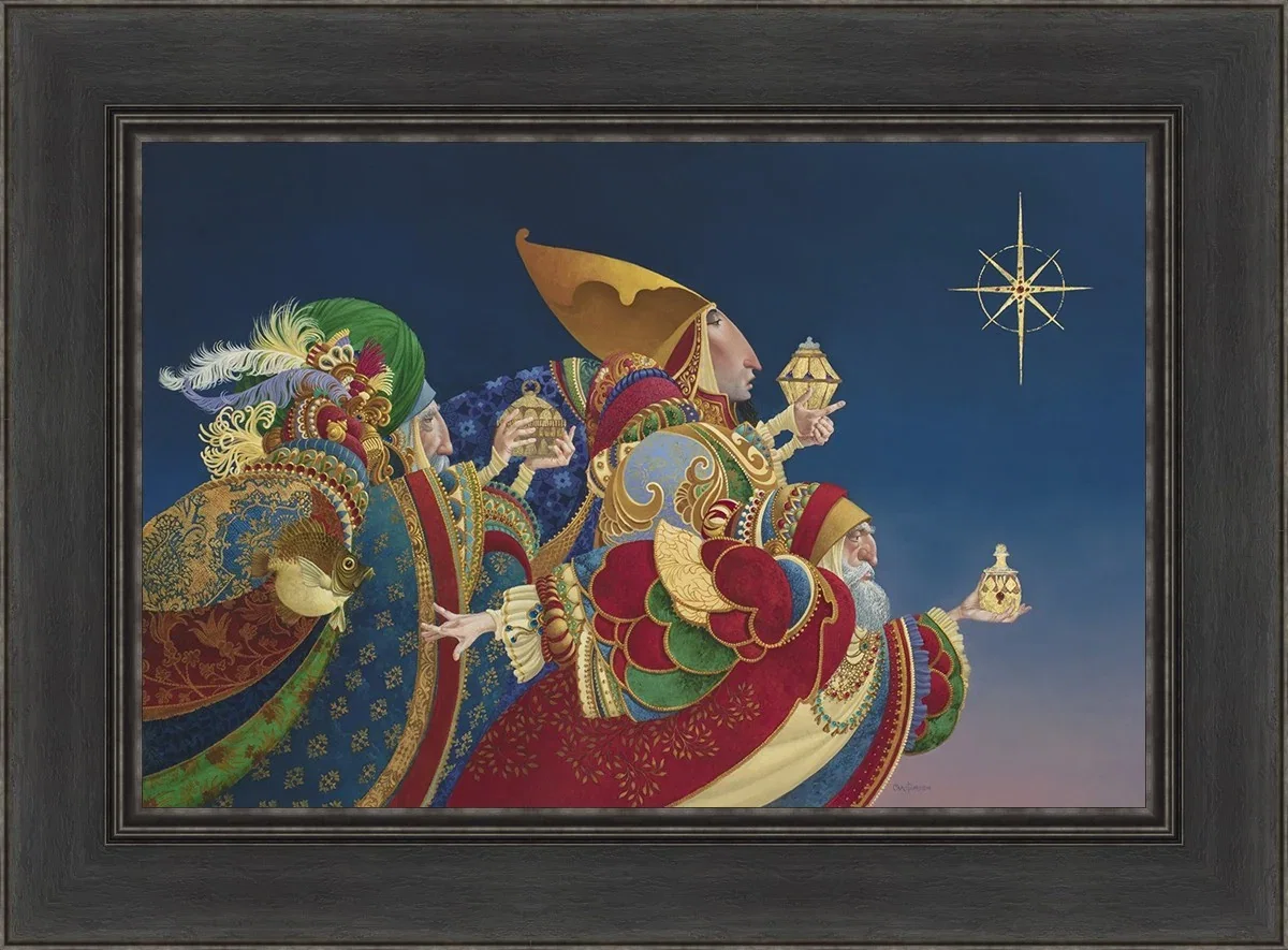 We Three Kings by James Christensen — Giclee On Canvas