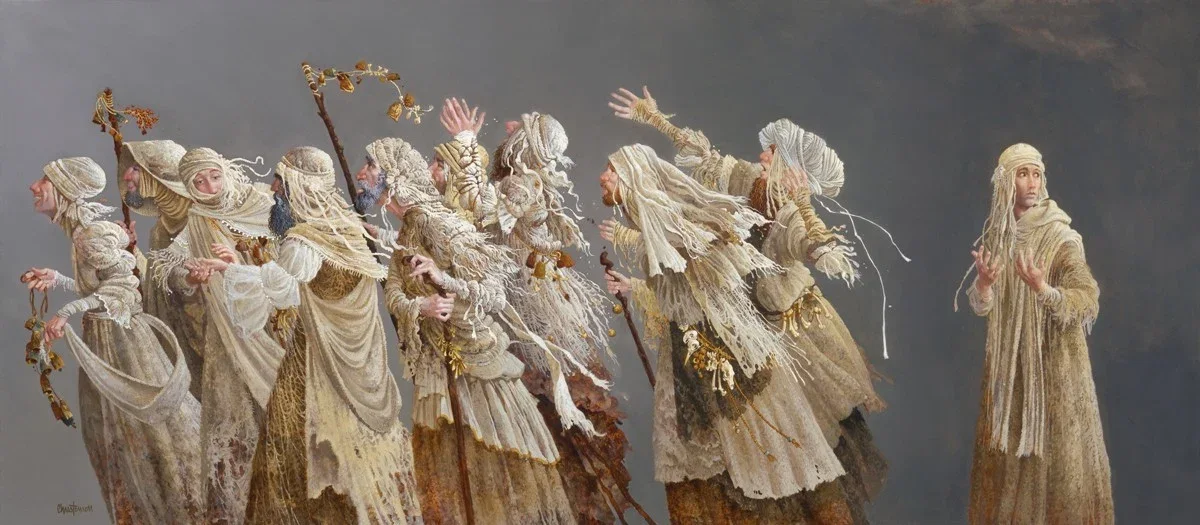Ten Lepers Gallery Wrap by James Christensen — Giclee On Canvas