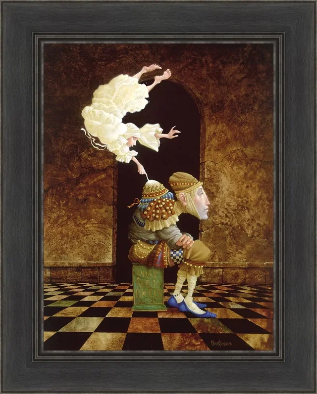 Sometimes the Spirit Touches Us Through our Weaknesses by James Christensen