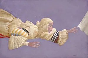 James Christensen - Touching the Hem of God