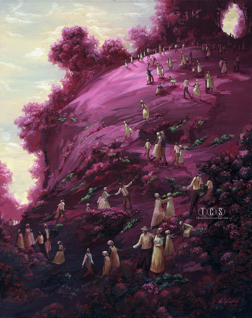 Ascension Lithograph by John Holyfield