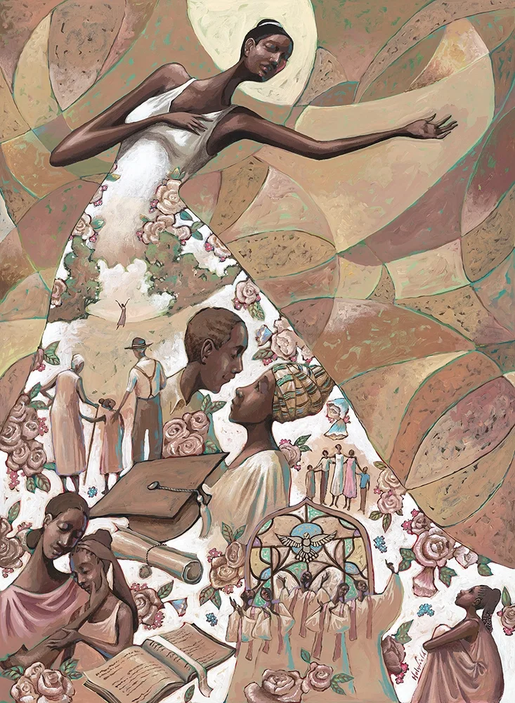 I Am Blessed by John Holyfield — Giclee On Paper