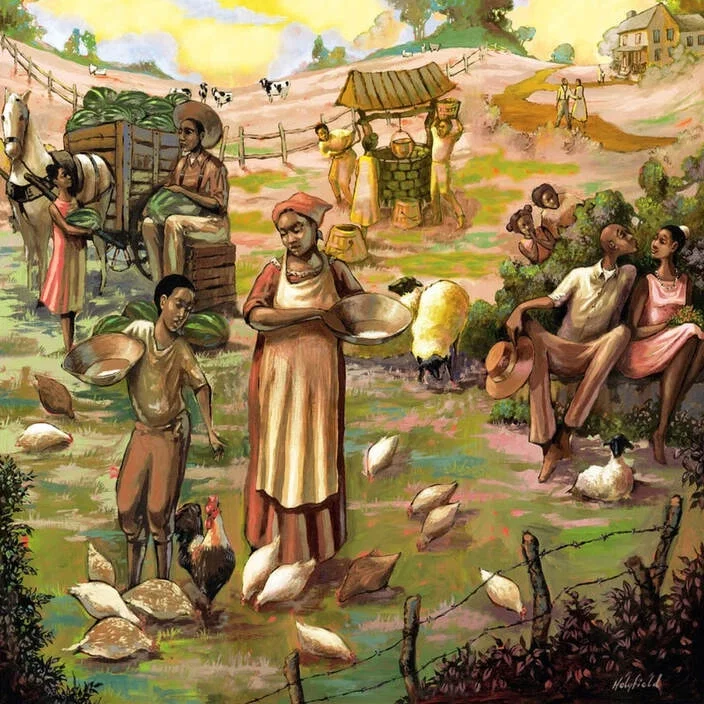 DOWN HOME by John Holyfield — Giclee On Paper
