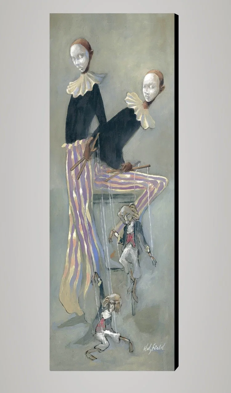 Entertainers Backstage by John Holyfield — Giclee On Paper