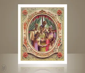 John Holyfield - Family Lithograph