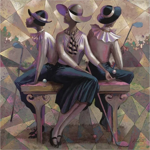 LADIES OF GOLF by John Holyfield
