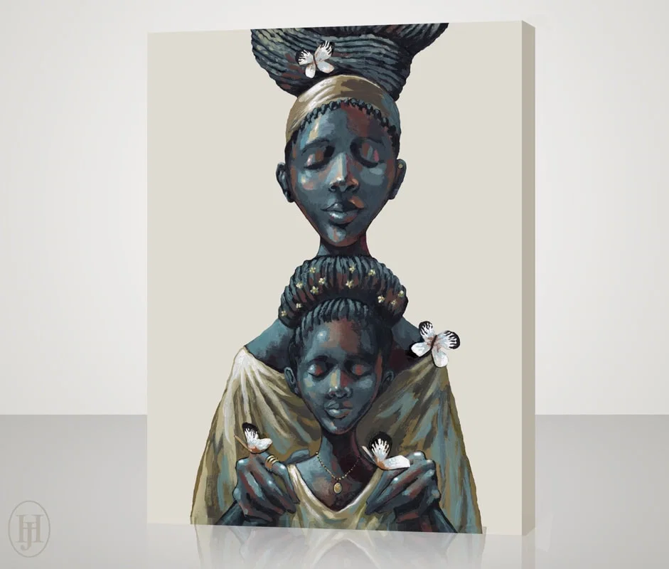 Mother's Love by John Holyfield — Giclee On Canvas