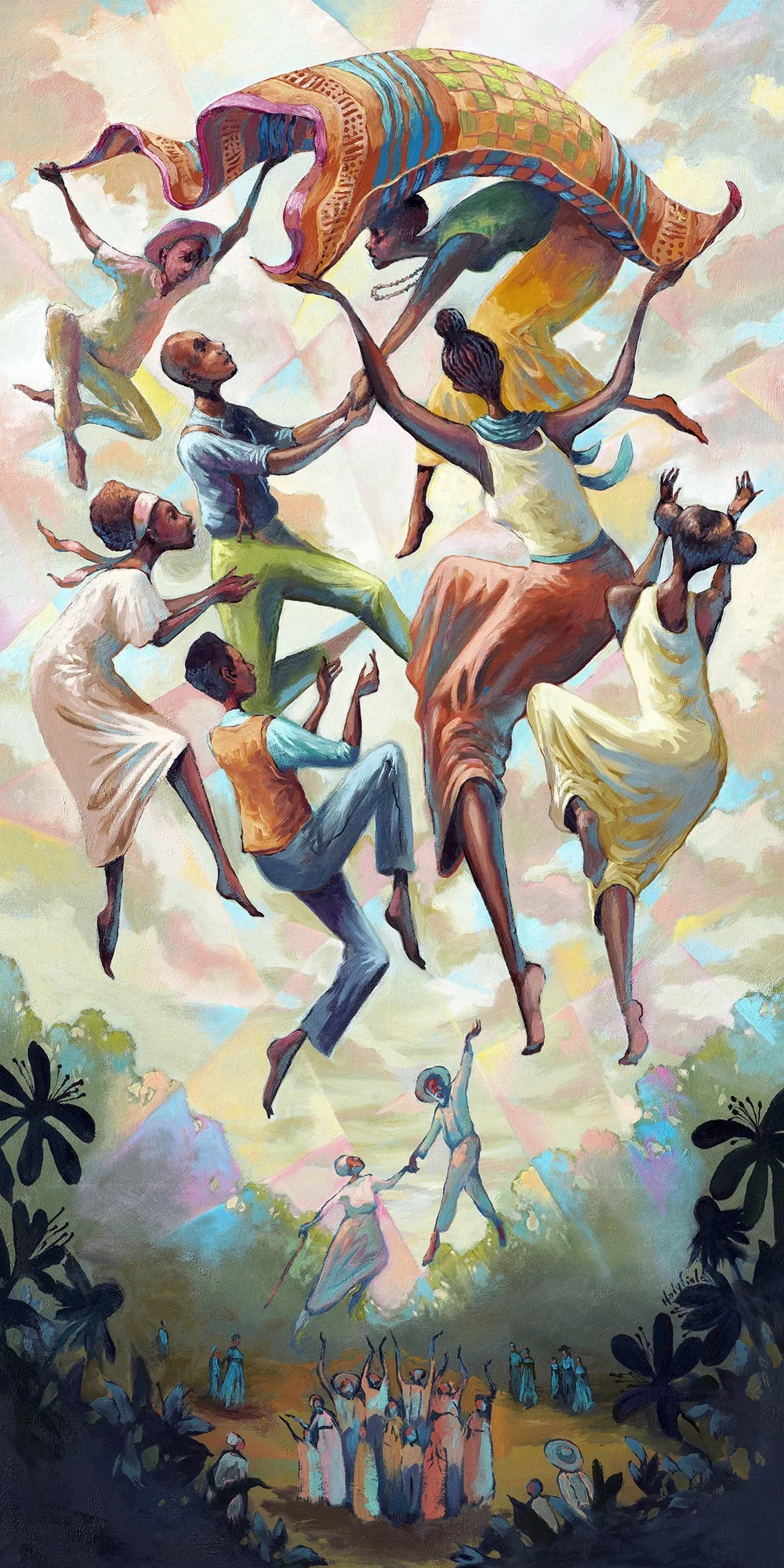 Rise Large by John Holyfield — Giclee On Canvas