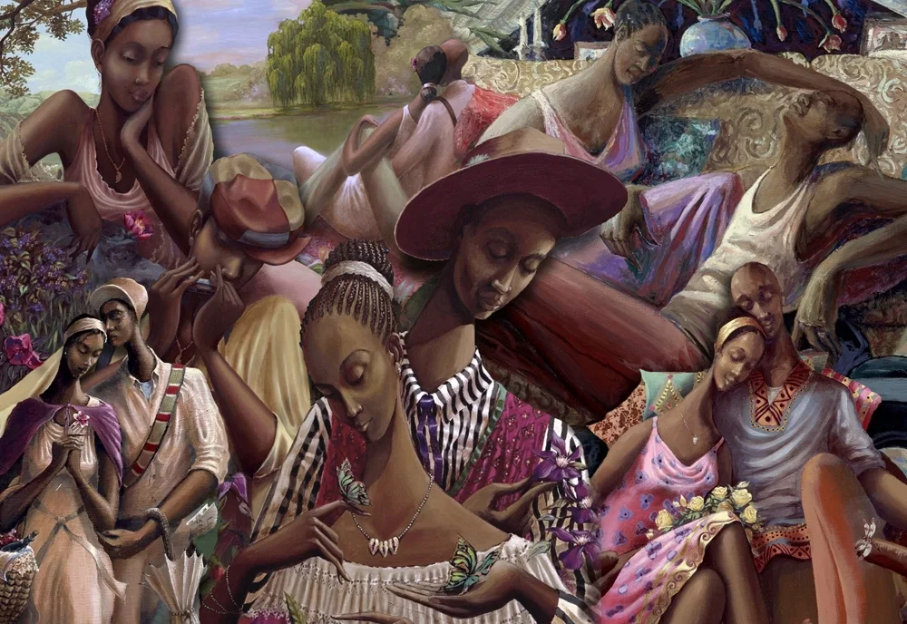 ART of ROMANCE by John Holyfield — Giclee On Canvas