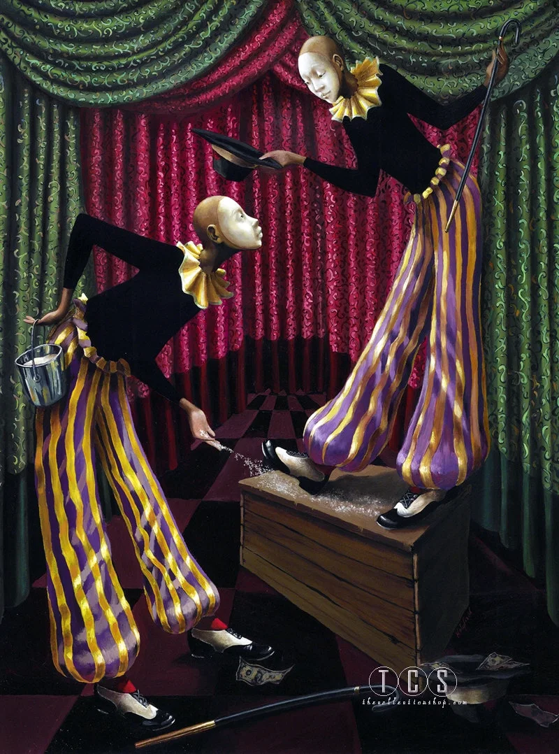Entertainers Soft Shoe Sergraph by John Holyfield
