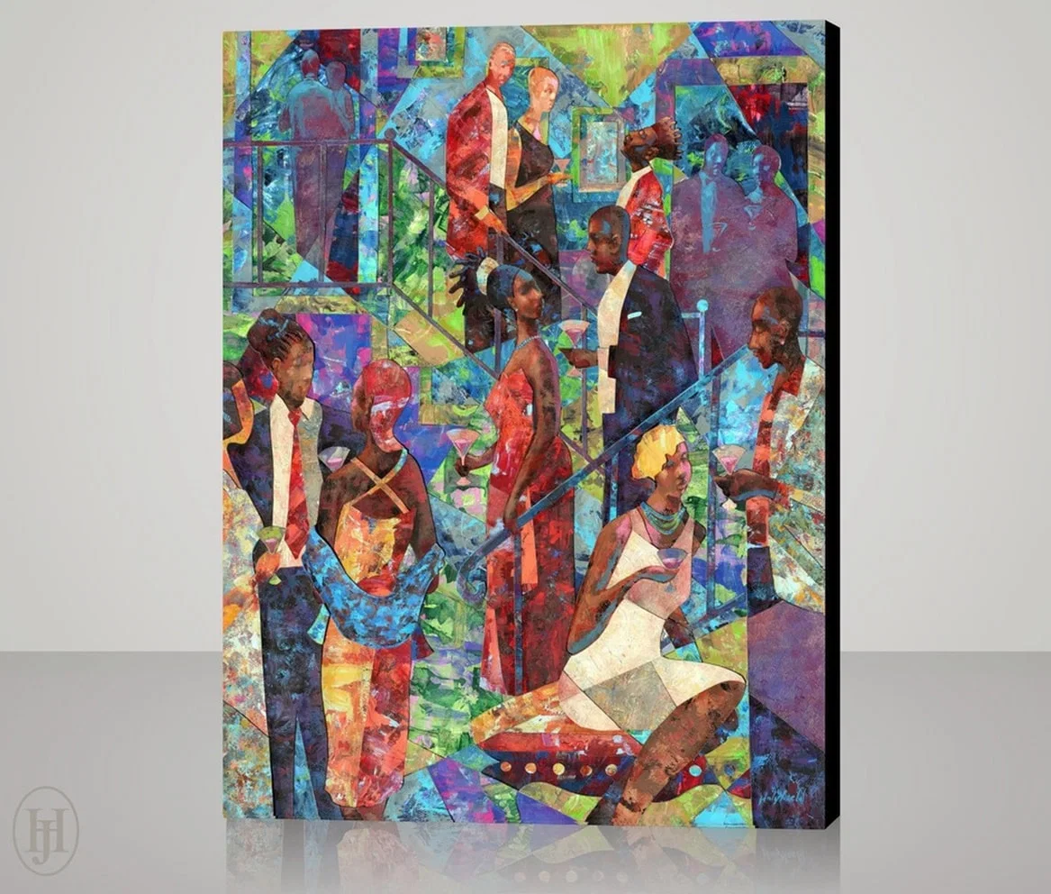 SOCIALITES by John Holyfield — Giclee On Paper
