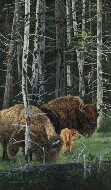 THE SURVIVORS Limited Edition by Judy Larson — Print