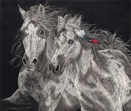 THE RESISTERS by Judy Larson — Canvas