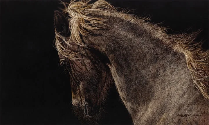 FIRE and FLIGHT by Judy Larson — Canvas