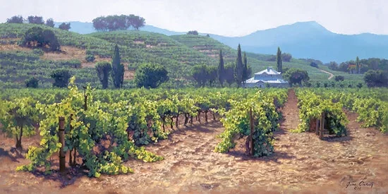 Sonoma Valley Summer by June Carey — Master Works Edition On Canvas