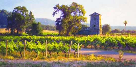 June Carey - Vineyard Tankhouse