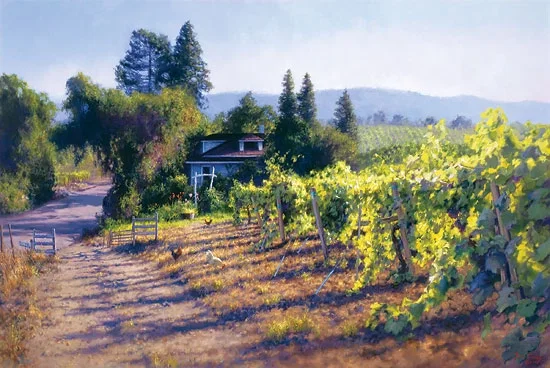 My Sonoma by June Carey — Canvas