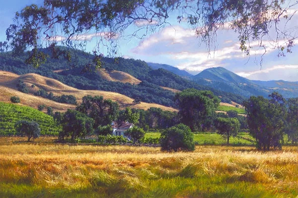 September Gold Artist Proof Museoum Edition by June Carey — Canvas