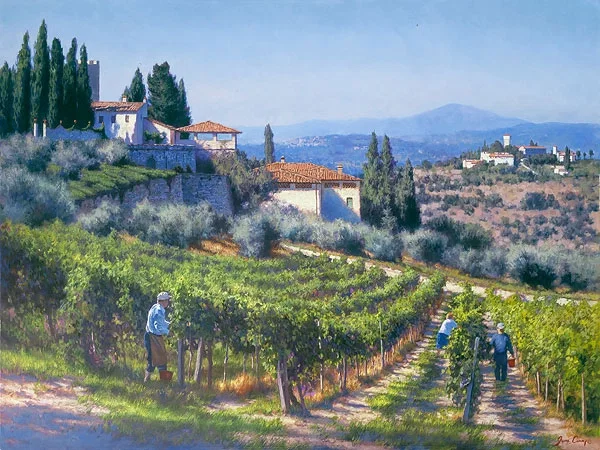 The Harvest by June Carey — Master Works Edition On Canvas