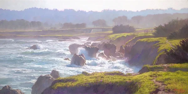 Mendocino by June Carey — Canvas