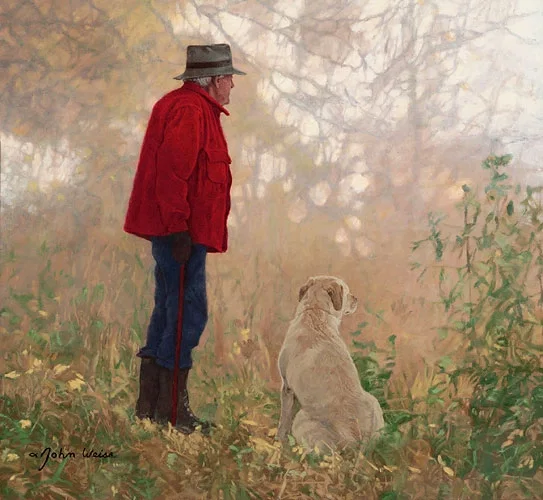 Autumn Friends by John Weiss — Canvas