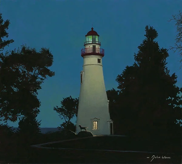 The Lighthouse Keeper by John Weiss — Canvas