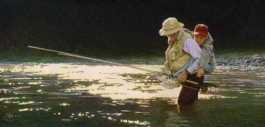 Crossing Over Limited Edition Print by Scott Kennedy