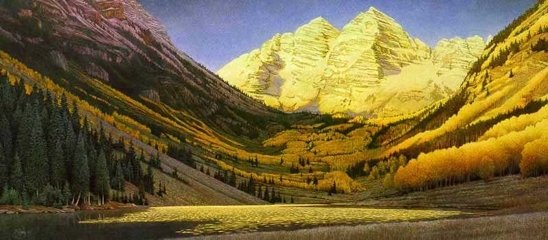 Rocky Mountain Gold Limited Edition Print by Scott Kennedy