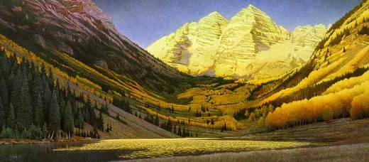 Rocky Mountain Gold Limited Edition Print by Scott Kennedy