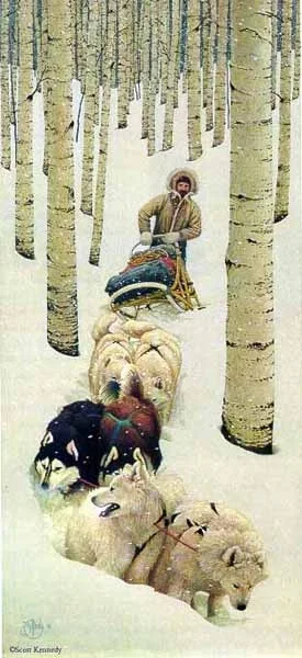 Scouting The Trail Limited Edition Print by Scott Kennedy