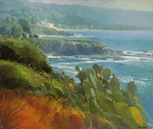 Coastal Cactus by Ken Auster — Master Works Edition On Canvas